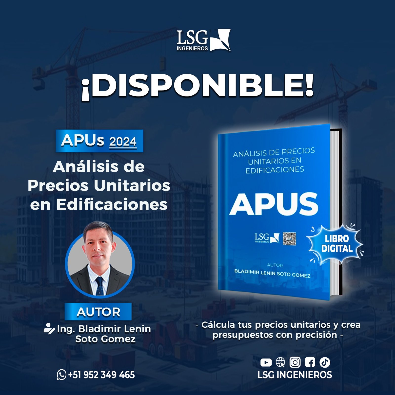 Libro de Análisis de Precios Unitarios (APUs) 2025