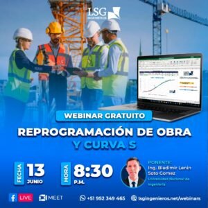 Reprogramación de Obra y Curva S