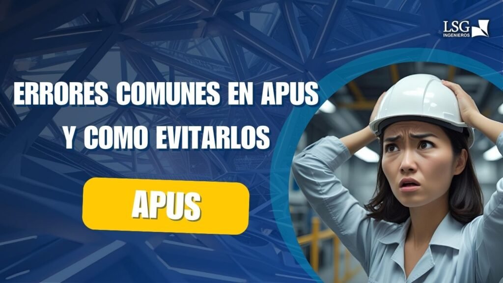 Errores comunes al realizar APUs en proyectis de cosntrucción