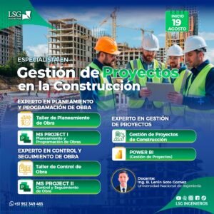 Especialista en Gestion de proyectos en la Construccion 2025 - II