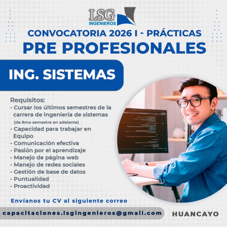 CONVOCATORIA 2026 PrePP sistemas